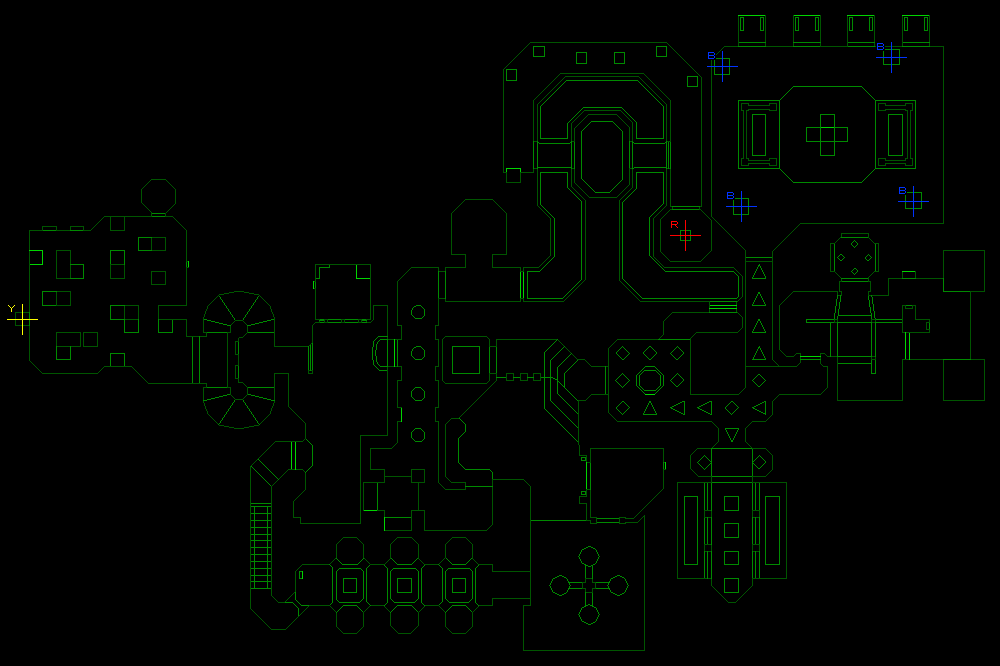 Doom 64 map image (click to rotate)