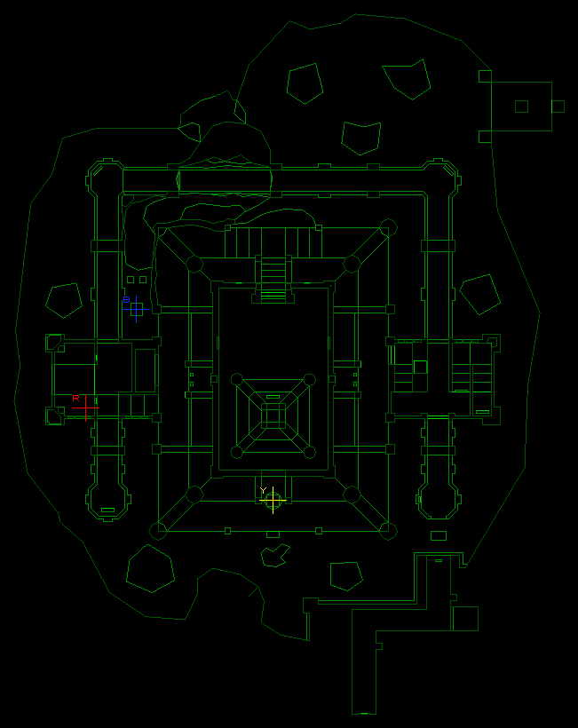 Doom 64 map image (click to rotate)