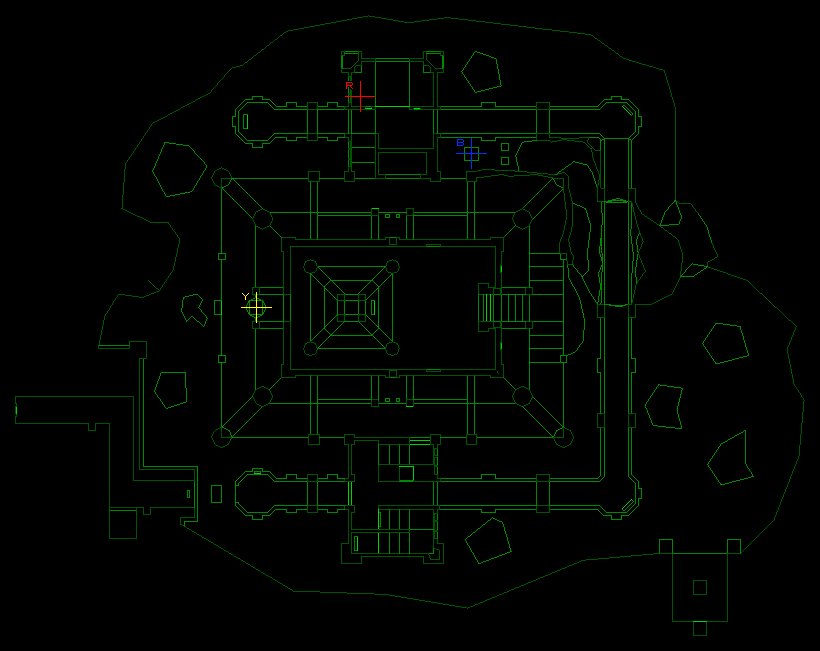 Doom 64 map image (click to rotate)