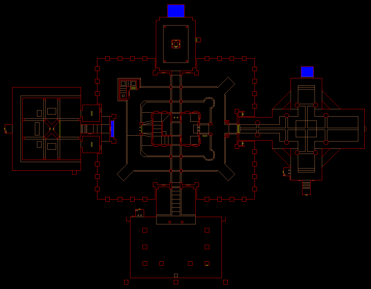 Doom 64 map image (click to rotate)